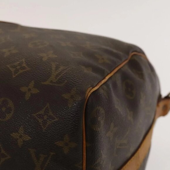 LOUIS VUITTON Monogram Keepall Bandouliere 45 Boston Bag M41418 LV Auth 137951 - Picture 5 of 16